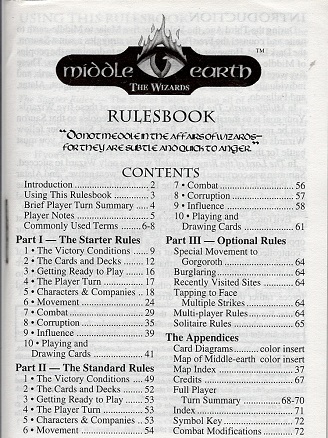 Rulebook - The Wizards (Long 71 Page Version) - Click Image to Close