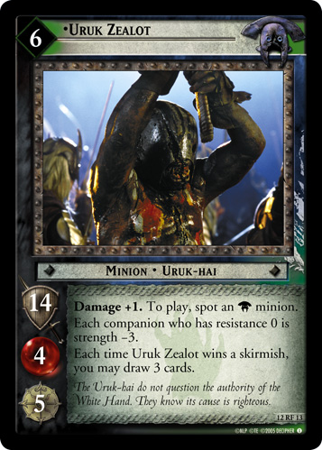 FOIL 12RF13 - Uruk Zealot (F) - Click Image to Close