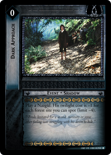 FOIL 12O5 - Dark Approach (O) - Click Image to Close