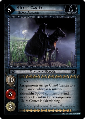 FOIL 12O7 - Ulaire Cantea, Black Assassin (O) - Click Image to Close