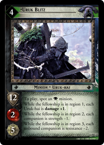 FOIL 13RF17 - Uruk Blitz (F) - Click Image to Close