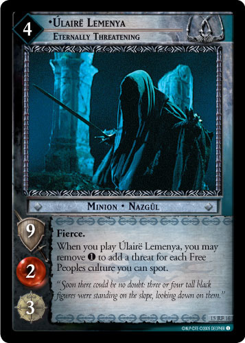 FOIL 15RF16 - Ulaire Lemenya, Eternally Threatening (F) - Click Image to Close