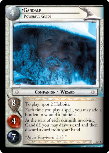 FOIL 15O2 - Gandalf, Powerful Guide (O) - Click Image to Close