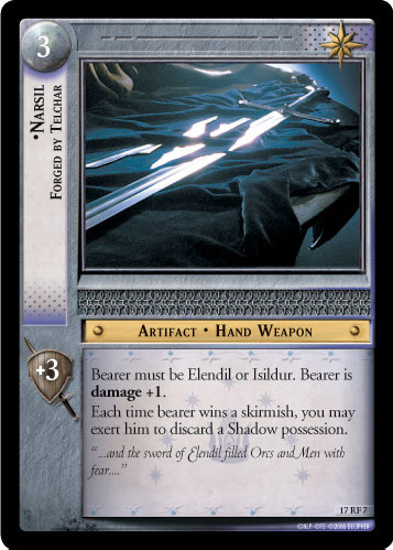 FOIL 17RF7 - Narsil, Forged by Telchar (F) - Click Image to Close