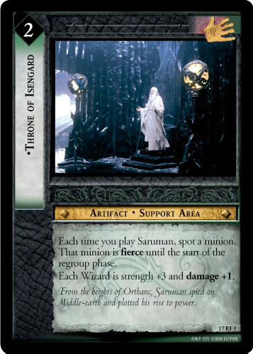 FOIL 17RF9 - Throne of Isengard (F) - Click Image to Close