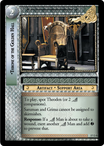 FOIL 17O5 - Throne of the Golden Hall (O) - Click Image to Close