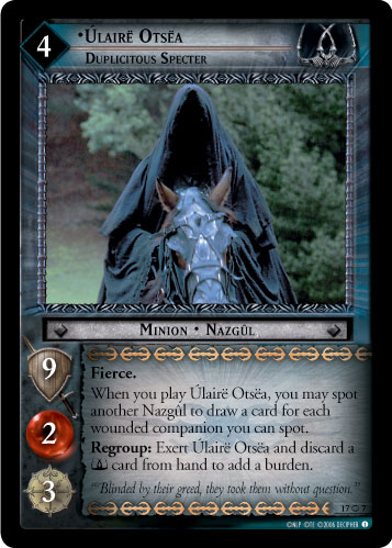 FOIL 17O7 - Ulaire Otsea, Duplicitous Specter (O) - Click Image to Close