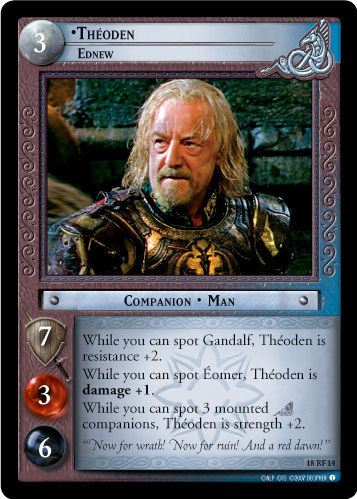 FOIL 18RF14 - Theoden, Ednew (F) - Click Image to Close