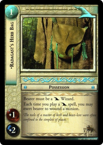 FOIL 18O2 - Radagast's Herb Bag (O) - Click Image to Close