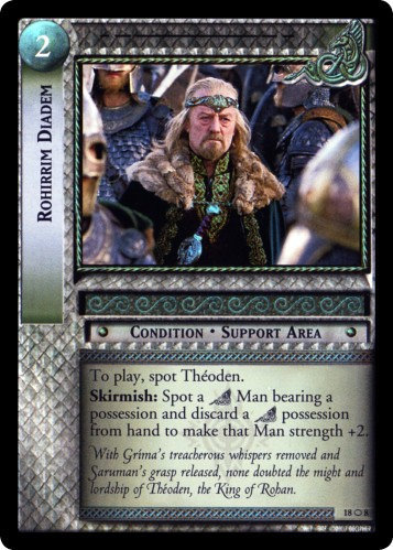 FOIL 18O8 - Rohirrim Diadem (O) - Click Image to Close