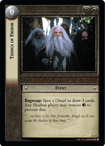 FOIL 2U13 - Tidings of Erebor - Click Image to Close