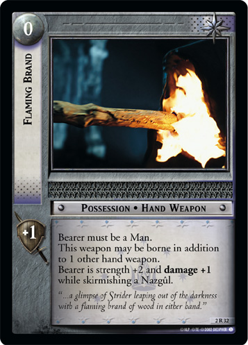 [Poor Condition] 2R32 - Flaming Brand - Click Image to Close