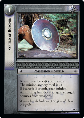 2R38 - Shield of Boromir - Click Image to Close