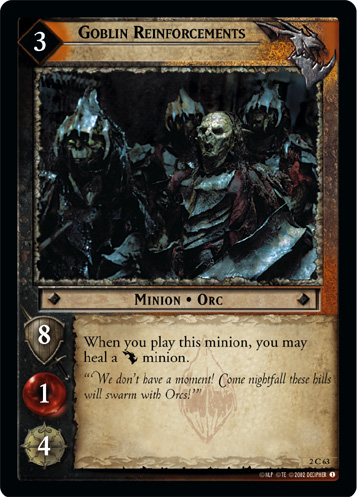 FOIL 2C63 - Goblin Reinforcements - Click Image to Close