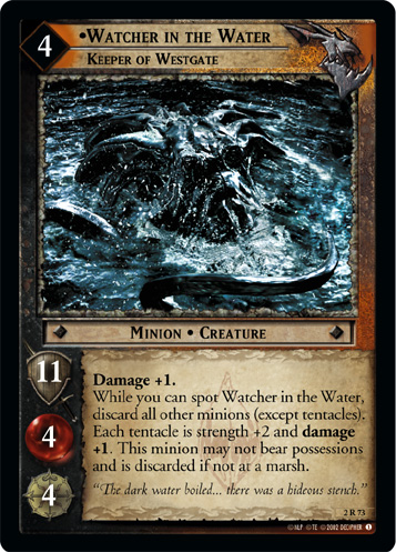 [Poor Condition] 2R73 - Watcher in the Water, Keeper of Westgate - Click Image to Close