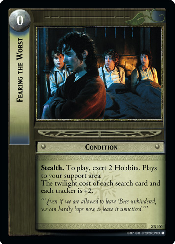 FOIL 2R100 - Fearing the Worst - Click Image to Close