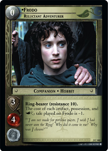 FOIL 2C102 - Frodo, Reluctant Adventurer - Click Image to Close