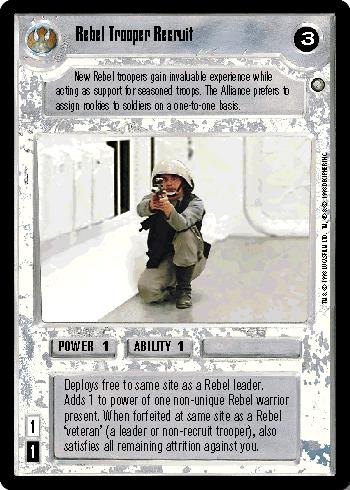 [Poor Condition] Rebel Trooper Recruit - Click Image to Close