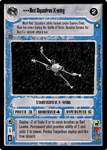 [Poor Condition] Red Squadron X-wing - Click Image to Close