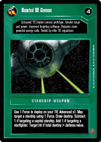 Boosted TIE Cannon - Click Image to Close