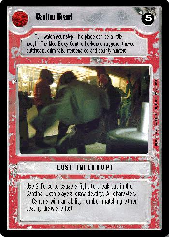 [Poor Condition] Cantina Brawl - Click Image to Close