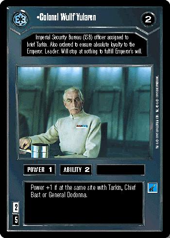 Colonel Wullf Yularen - Click Image to Close