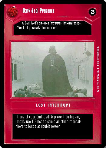 [Poor Condition] Dark Jedi Presence - Click Image to Close