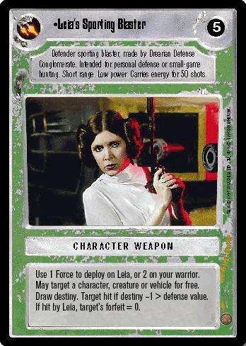 Leia's Sporting Blaster - Click Image to Close