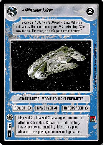 [Poor Condition] Millennium Falcon - Click Image to Close