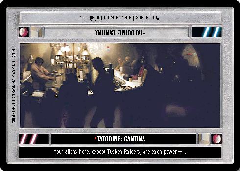 [Poor Condition] Tatooine: Cantina (D) - Click Image to Close