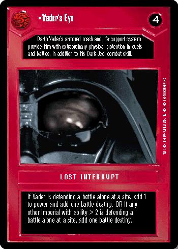 [Poor Condition] Vader's Eye - Click Image to Close