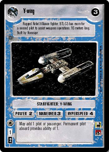 Y-wing - Click Image to Close