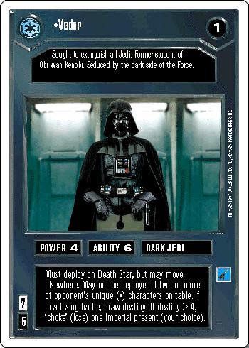 [Poor Condition] Vader (WB) - Click Image to Close