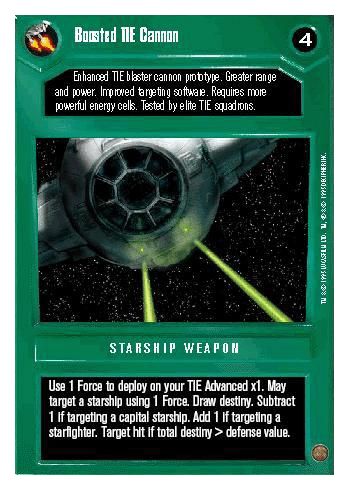 WB - Boosted TIE Cannon - Click Image to Close