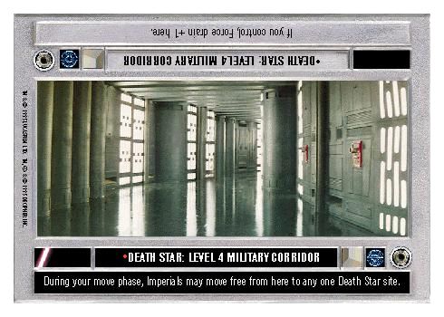 WB - Death Star: Level 4 Military Corridor - Click Image to Close