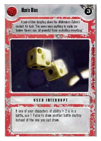 WB - Han's Dice - Click Image to Close