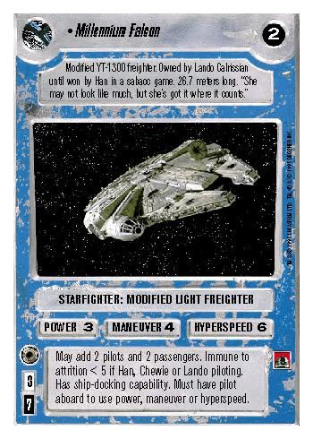 WB - Millennium Falcon - Click Image to Close