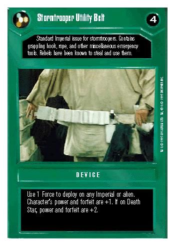 WB - Stormtrooper Utility Belt - Click Image to Close