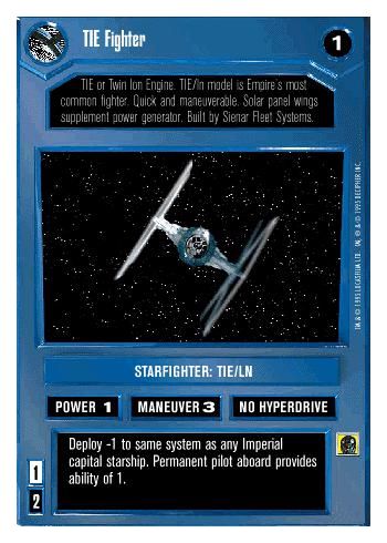 WB - TIE Fighter - Click Image to Close