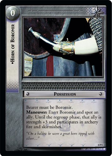 0P5 - Horn of Boromir (P) - Click Image to Close