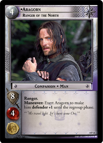 FOIL 0P14 - Aragorn, Ranger of the North (P) - Click Image to Close