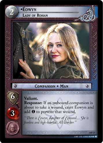 FOIL 0P17 - Eowyn, Lady of Rohan (P) - Click Image to Close