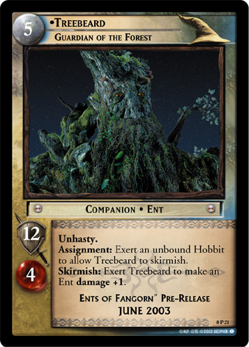 0P21 - Treebeard, Guardian of the Forest (P) - Click Image to Close