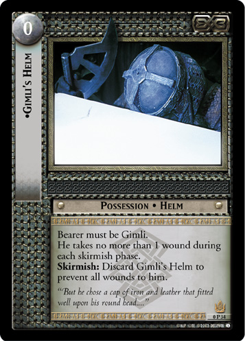 0P34 - Gimli's Helm (P) - Click Image to Close