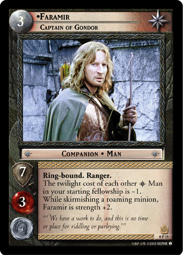 0P35 - Faramir, Captain of Gondor (P) - Click Image to Close