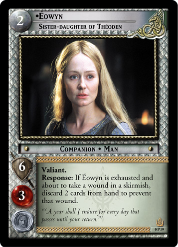 0P39 - Eowyn, Sister-daughter of Theoden (P) - Click Image to Close