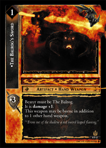 0P42 - The Balrog's Sword (P) - Click Image to Close