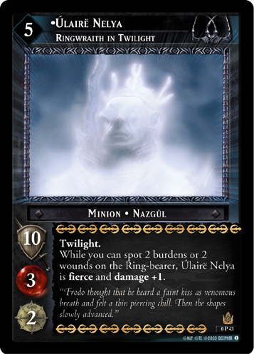 0P43 - Ulaire Nelya, Ringwraith in Twilight (P) - Click Image to Close