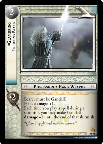 0P44 - Glamdring, Lightning Brand (P) - Click Image to Close