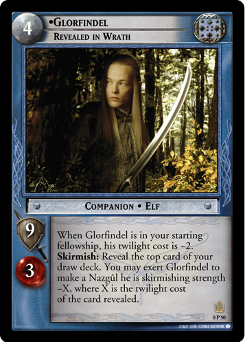 0P50 - Glorfindel, Revealed in Wrath (P) - Click Image to Close